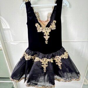 Stunning Weissman Giselle Valse Ballerina Costume in Black